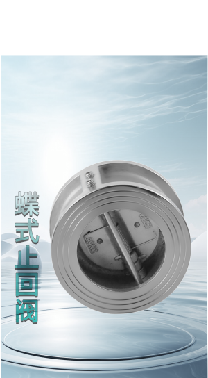 蝶式止回阀